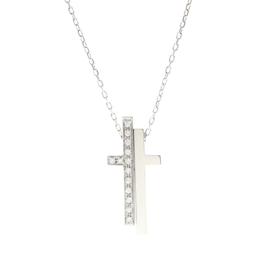 Gucci Diamond Necklace · 18K White Gold