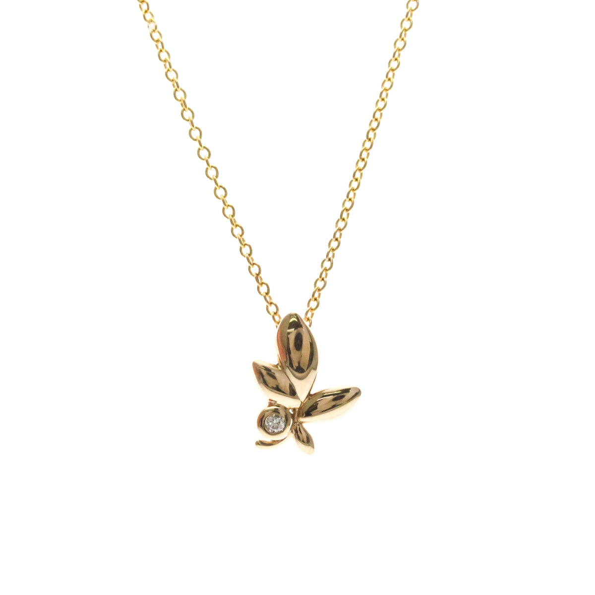 Tiffany Olive Leaf · Rose Gold · Diamond