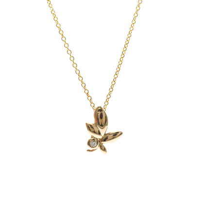 Tiffany Olive Leaf · Rose Gold · Diamond