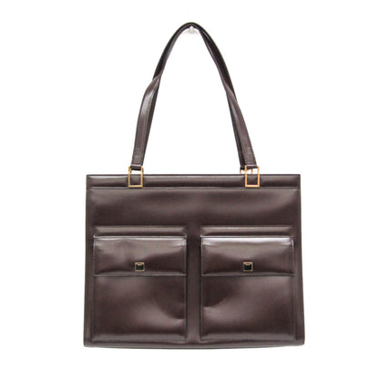 Celine Vintage Front Pocket Tote · Leather