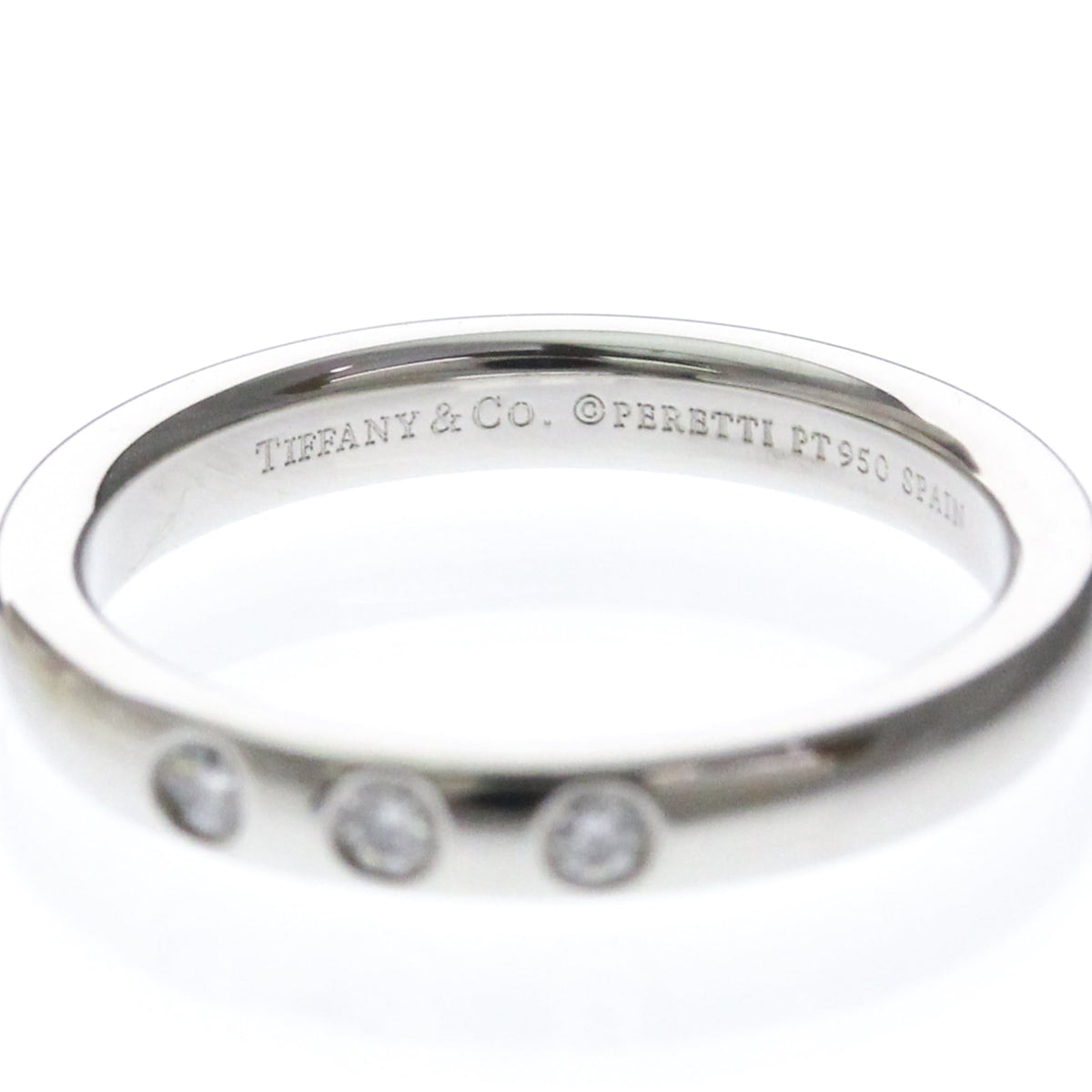 Tiffany Stacking Band · Platinum · Diamond