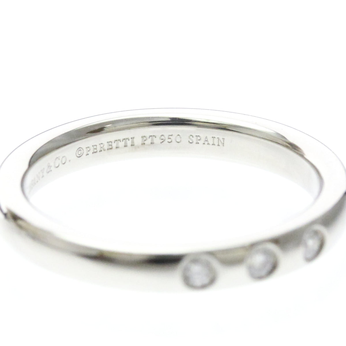 Tiffany Stacking Band · Platinum · Diamond