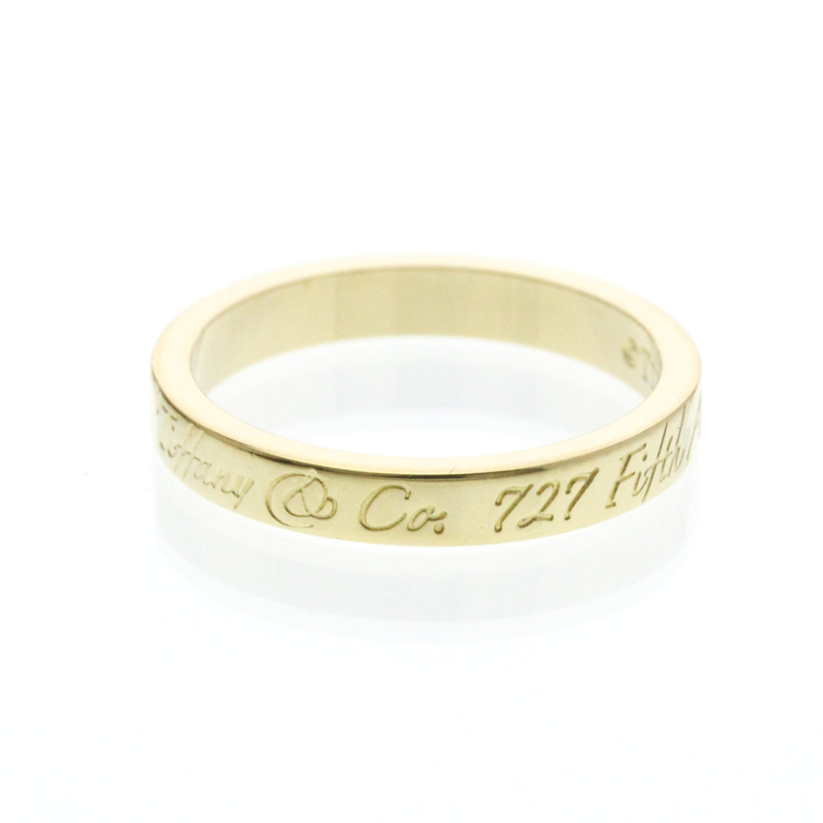 Tiffany Notes Band · 18K Yellow Gold