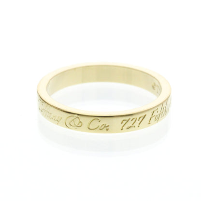 Tiffany Notes Band · 18K Yellow Gold