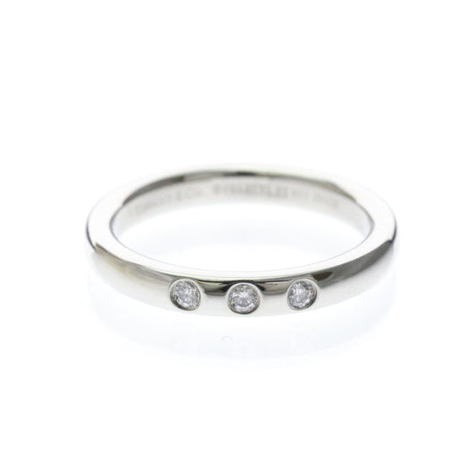 Tiffany Stacking Band · Platinum · Diamond