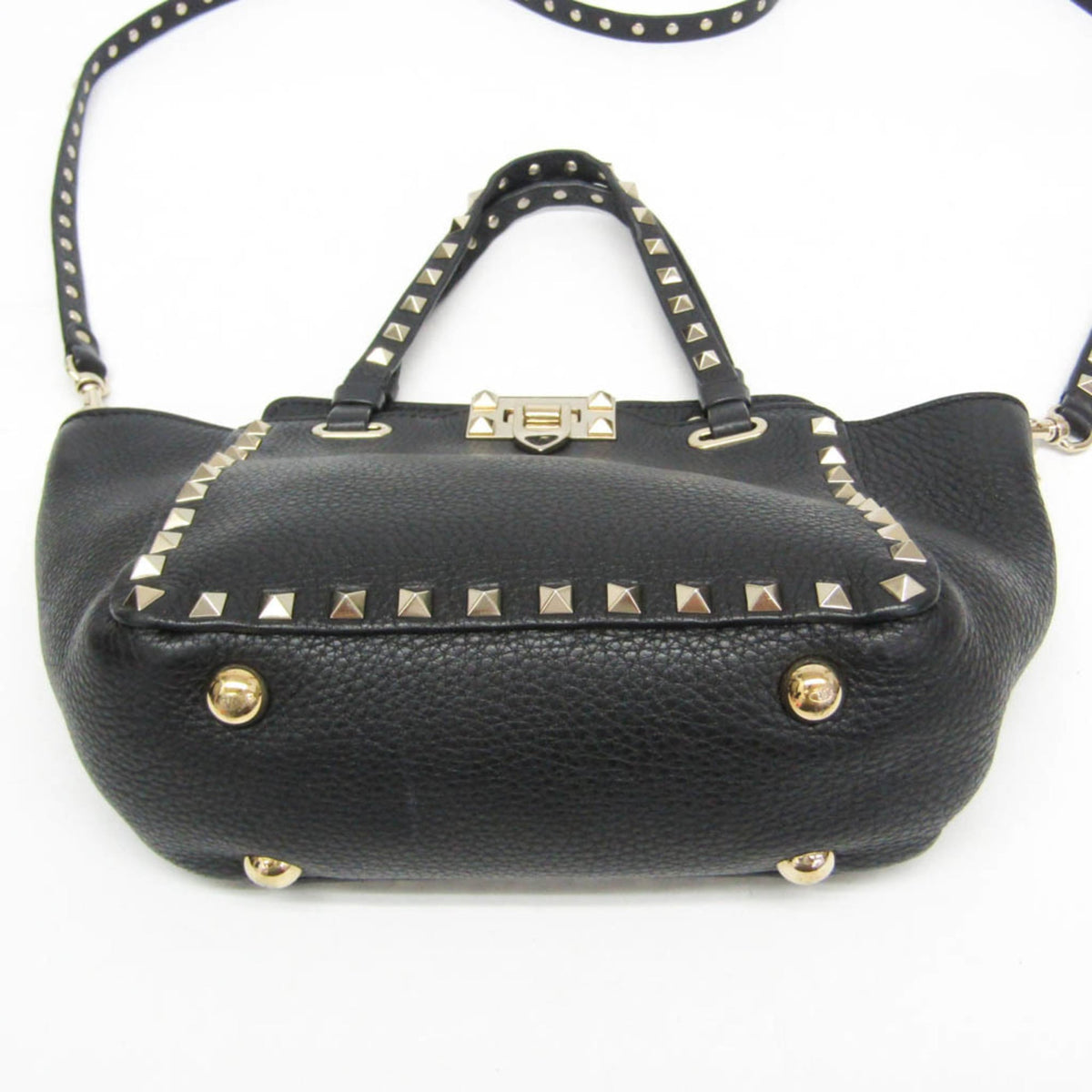 Valentino Garavani Lock Studs · Leather