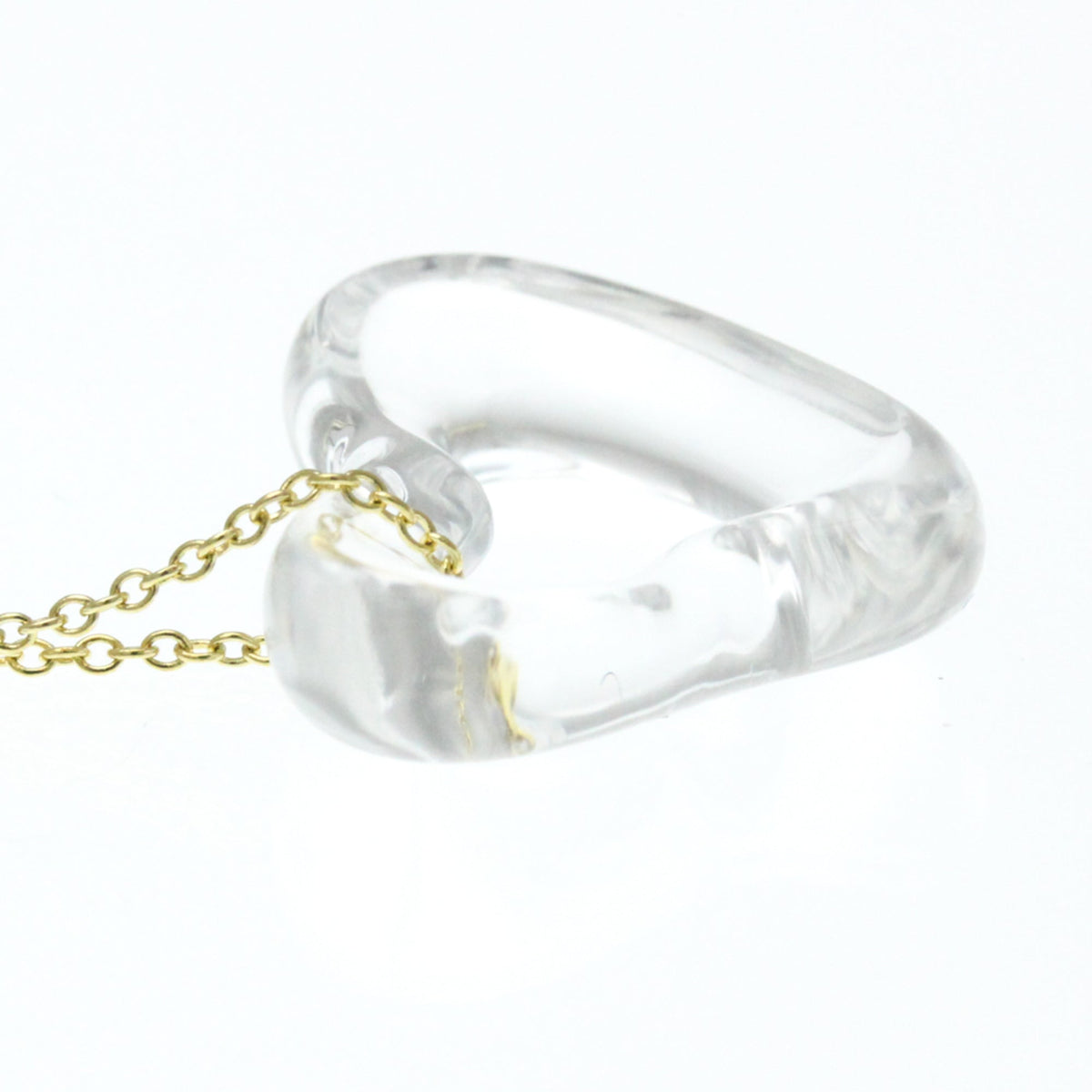 Tiffany Open Heart Lock · 18K Yellow Gold