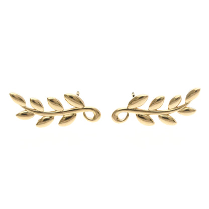 Tiffany Olive Leaf · Rose Gold Studs