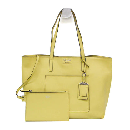 Prada City Calf · Leather Tote
