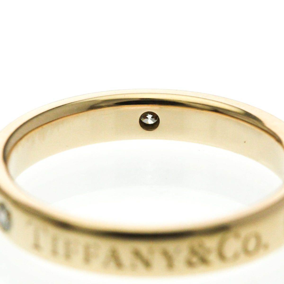 Tiffany Diamond Band · Rose Gold