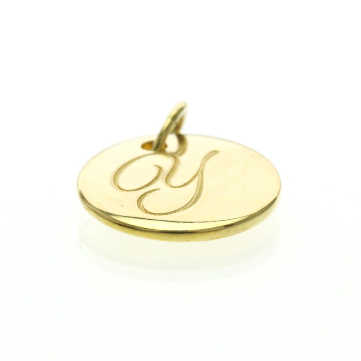 Tiffany Notes Letter Y · Rose Gold