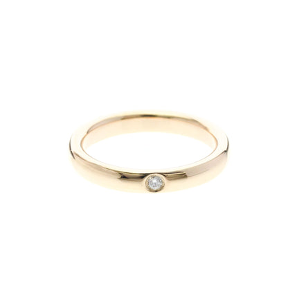 Tiffany Stacking Band · Diamond · Rose Gold