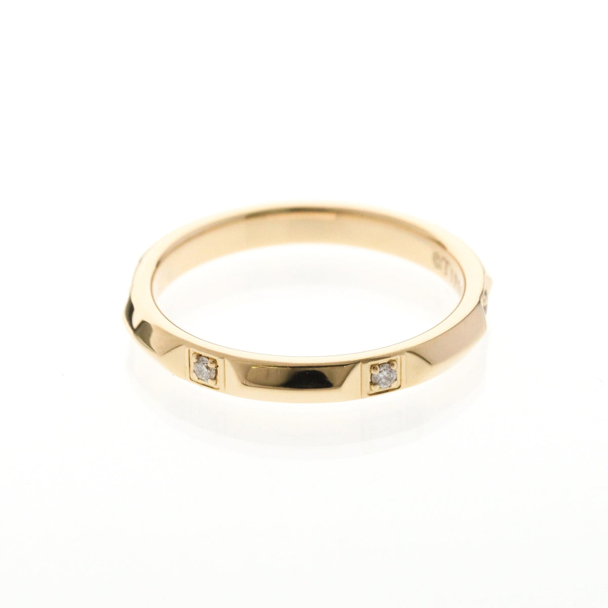 Tiffany True Band · Rose Gold · Diamond