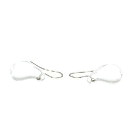 Tiffany Teardrop · Crystal · 18K White Gold