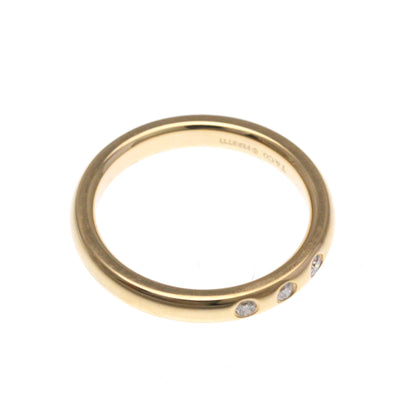 Tiffany Stacking Band · 3 Diamond · Rose Gold