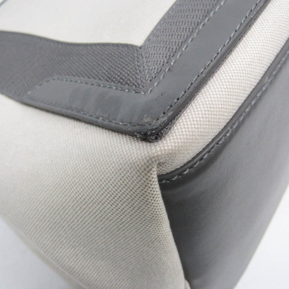 Balenciaga Navy Cabas S · Canvas & Leather