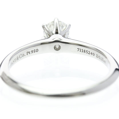 Tiffany Solitaire · 0.31ct Diamond · Platinum