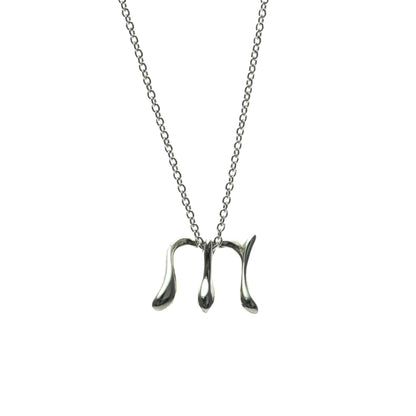 Tiffany Letter M · Sterling Silver