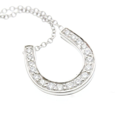 Tiffany Horseshoe · Platinum · Diamond
