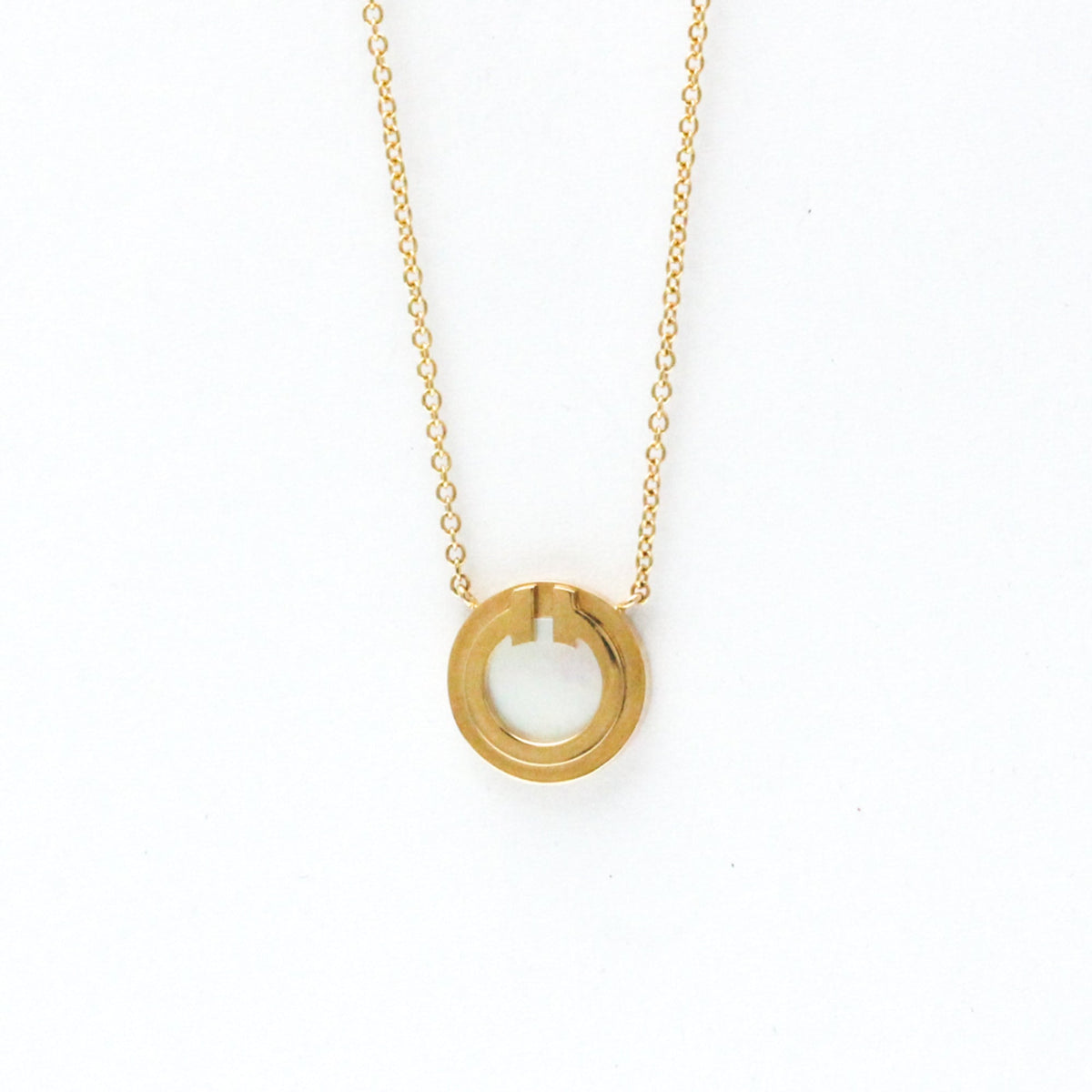 Tiffany T Two Circle · Rose Gold