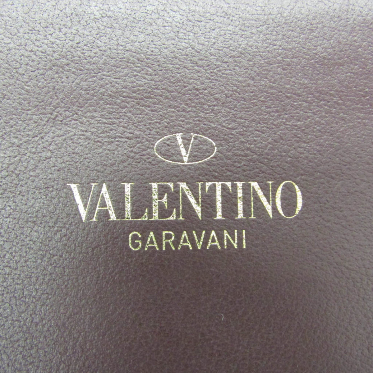 Valentino Garavani V Logo · Leather Canvas Tote
