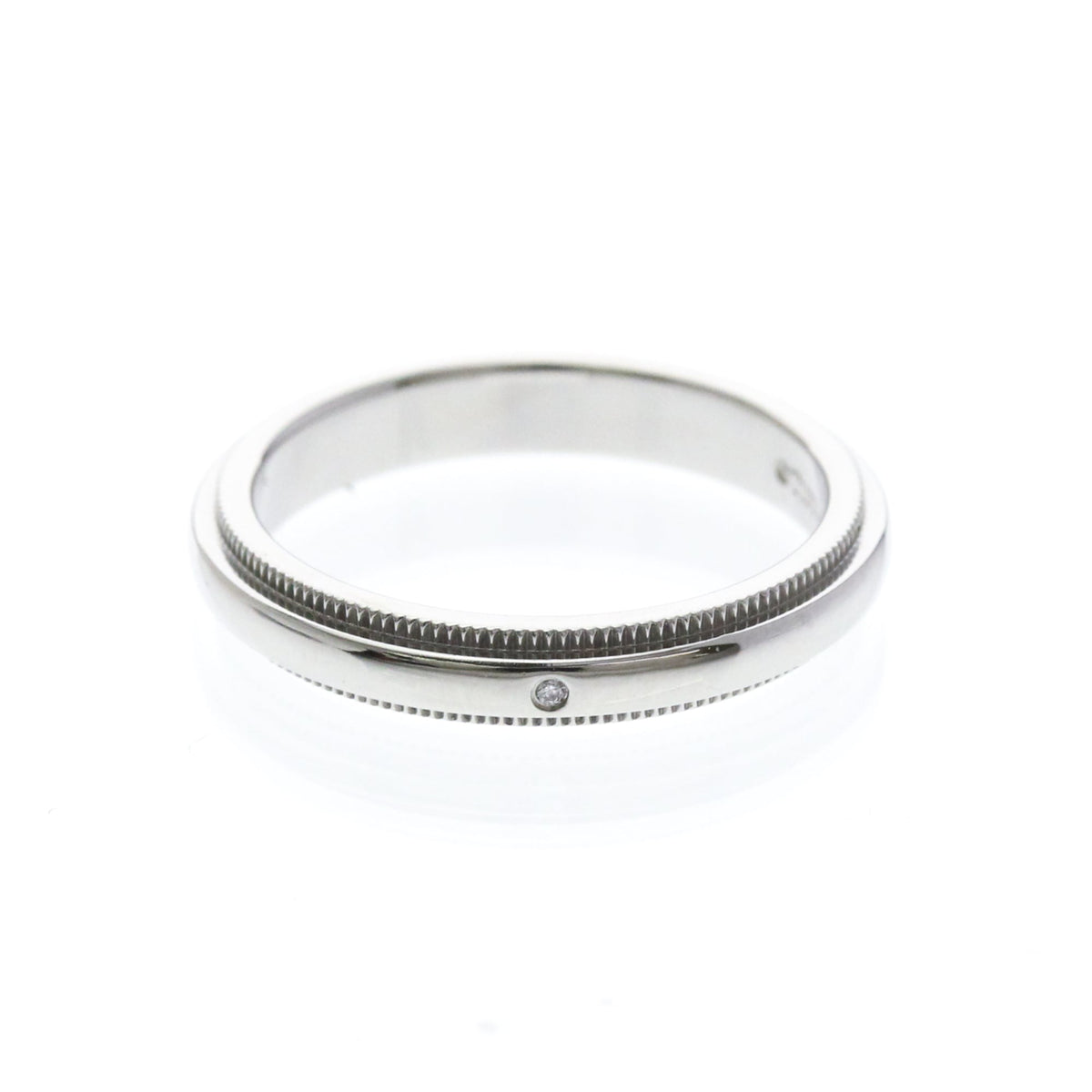 Tiffany Milgrain · Platinum · Diamond