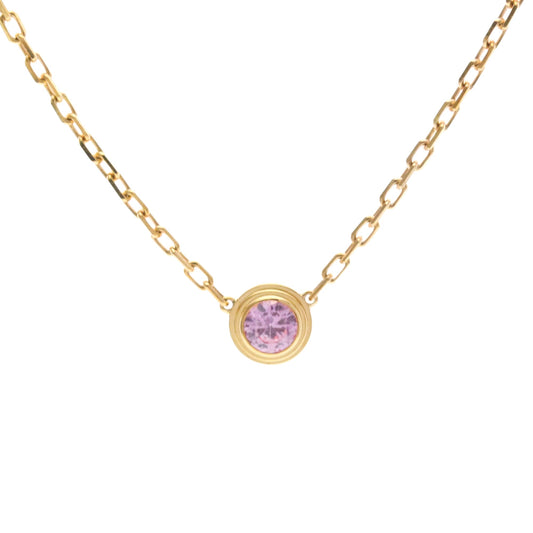 Cartier Damour · Pink Sapphire · Rose Gold