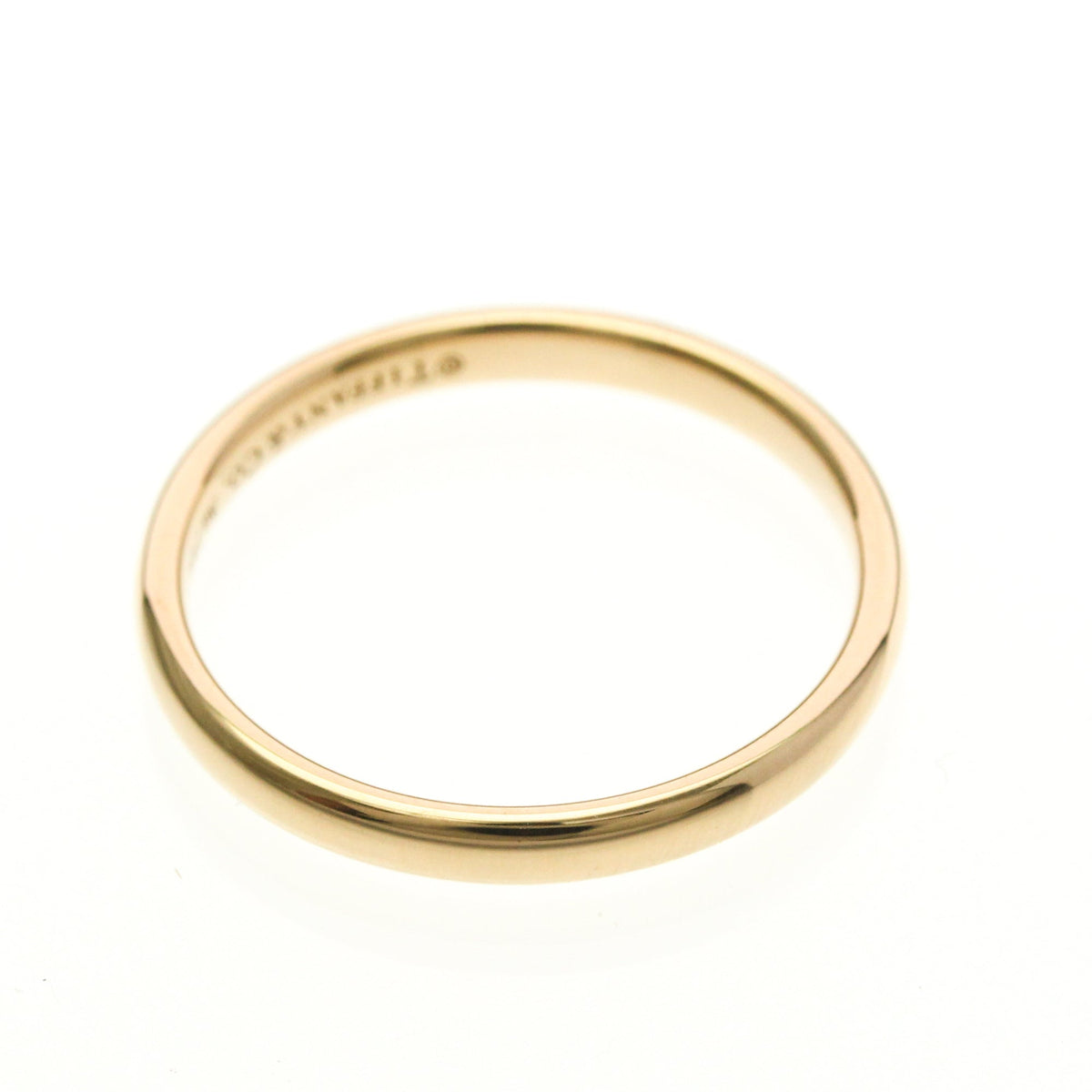Tiffany Wedding Band · Rose Gold