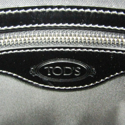 Tod's Small Boston · Canvas & Patent Leather