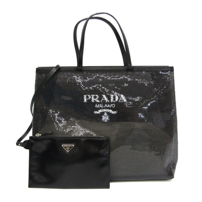 Prada Rete Paillettes · Sequin Mesh Tote