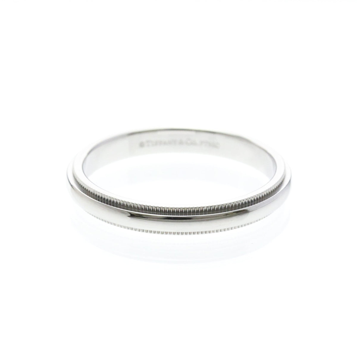 Tiffany Milgrain · Platinum