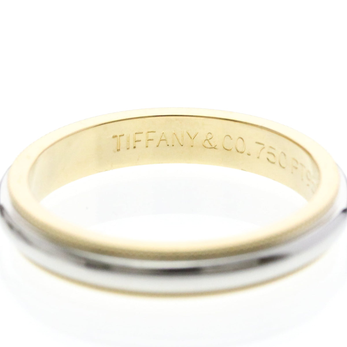 Tiffany Milgrain · Platinum & 18K Gold