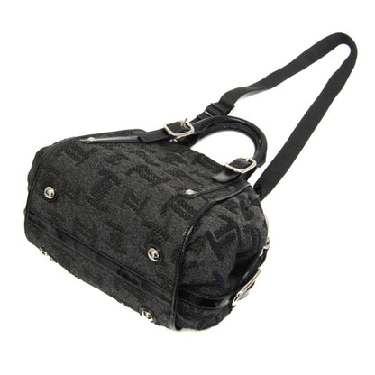 Tod's Small Boston · Canvas & Patent Leather