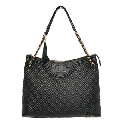 Tory Burch Quilted Chain · Leather Tote
