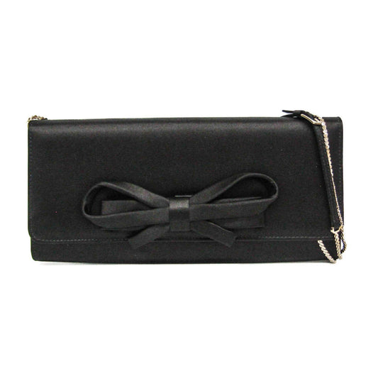 Valentino Garavani · Satin Ribbon Chain Pouch