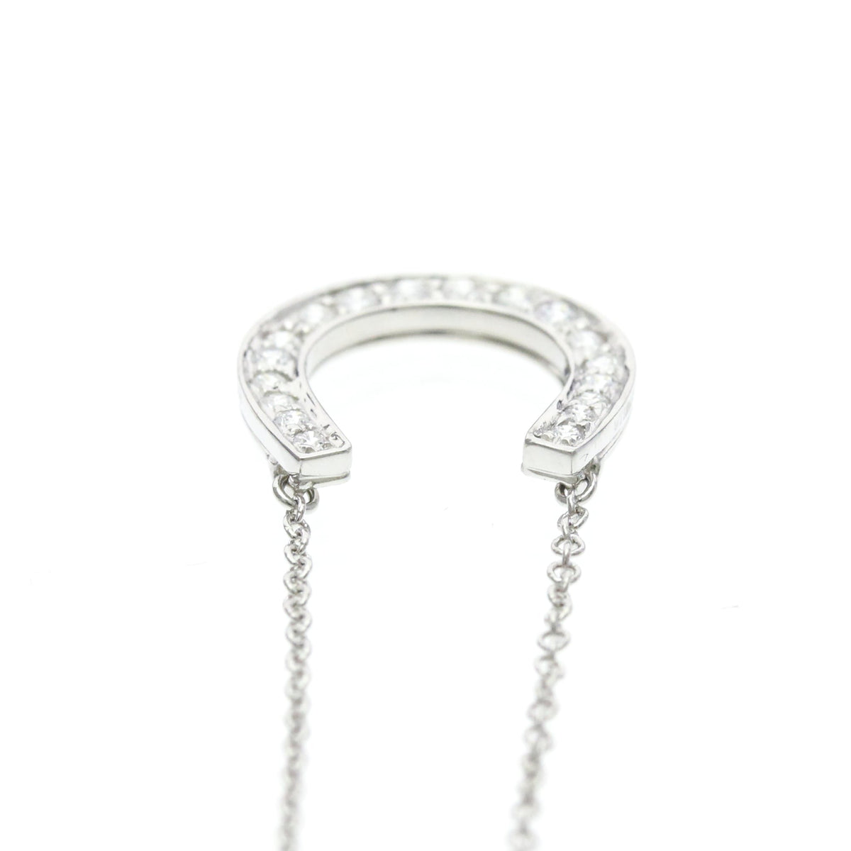 Tiffany Horseshoe · Platinum · Diamond