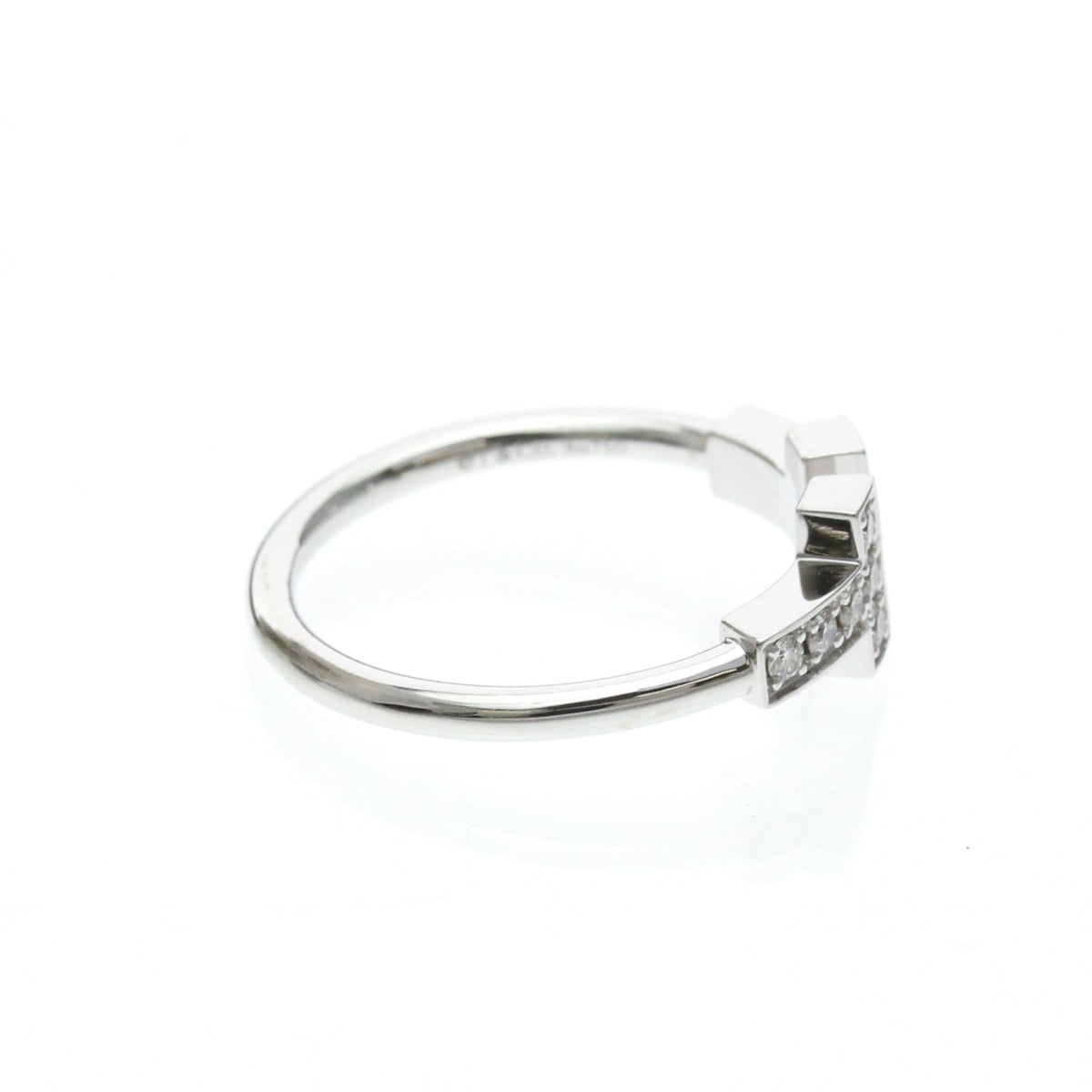 Tiffany T-Wire · 18K White Gold · Diamond
