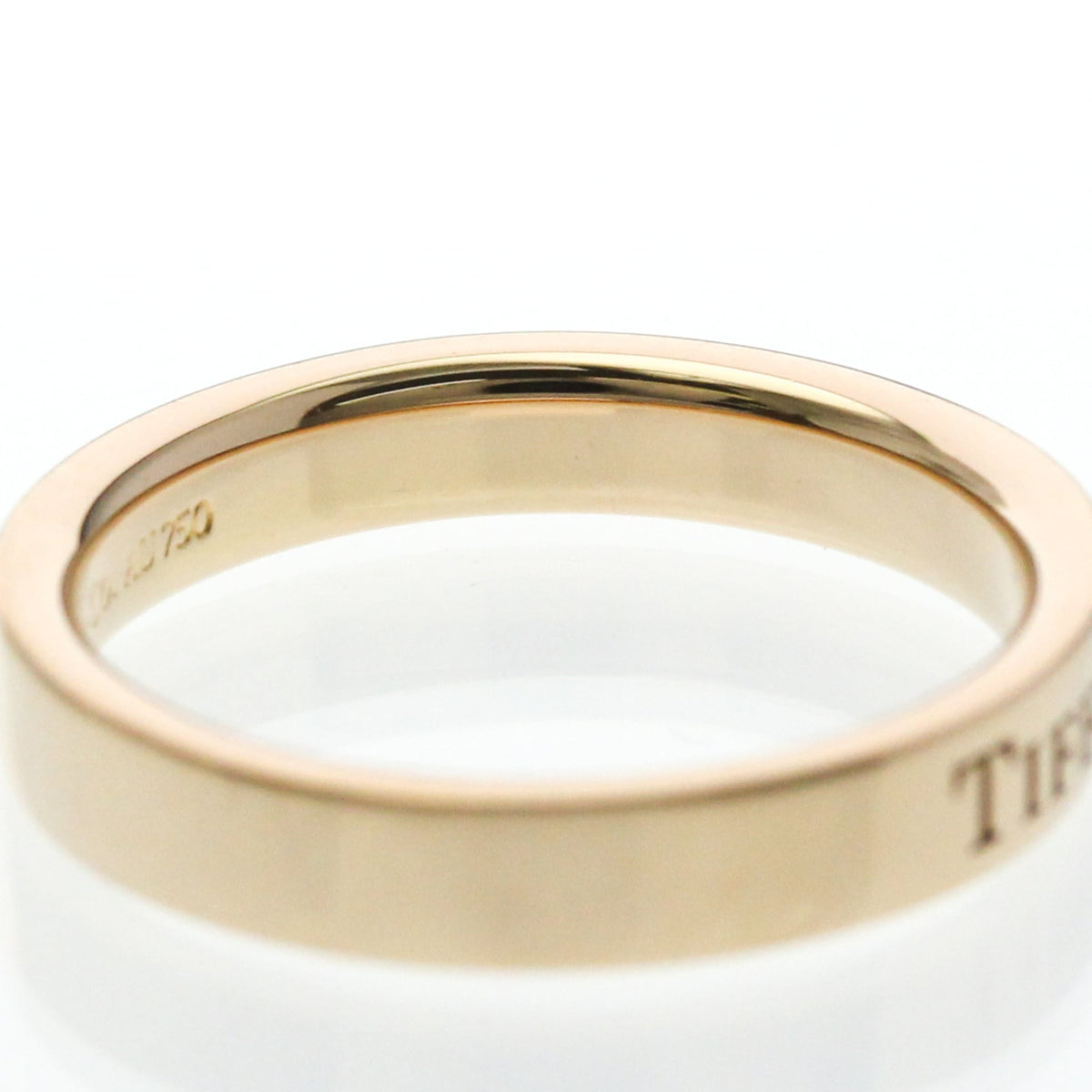 Tiffany Flat Band · Rose Gold