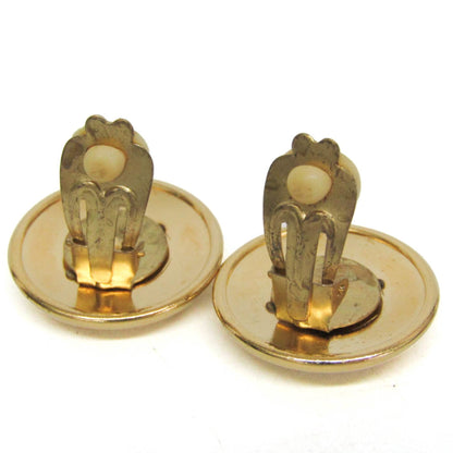 Hermes Horn Ribbon · Clip Earrings
