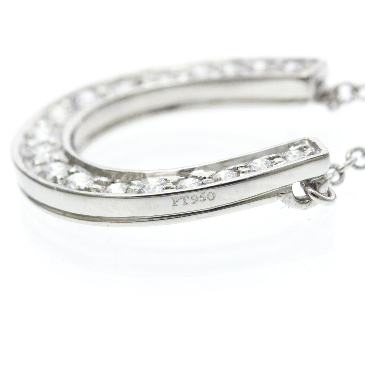 Tiffany Horseshoe · Platinum · Diamond