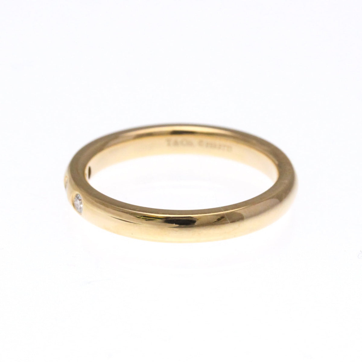 Tiffany Stacking Band · 3 Diamond · Rose Gold