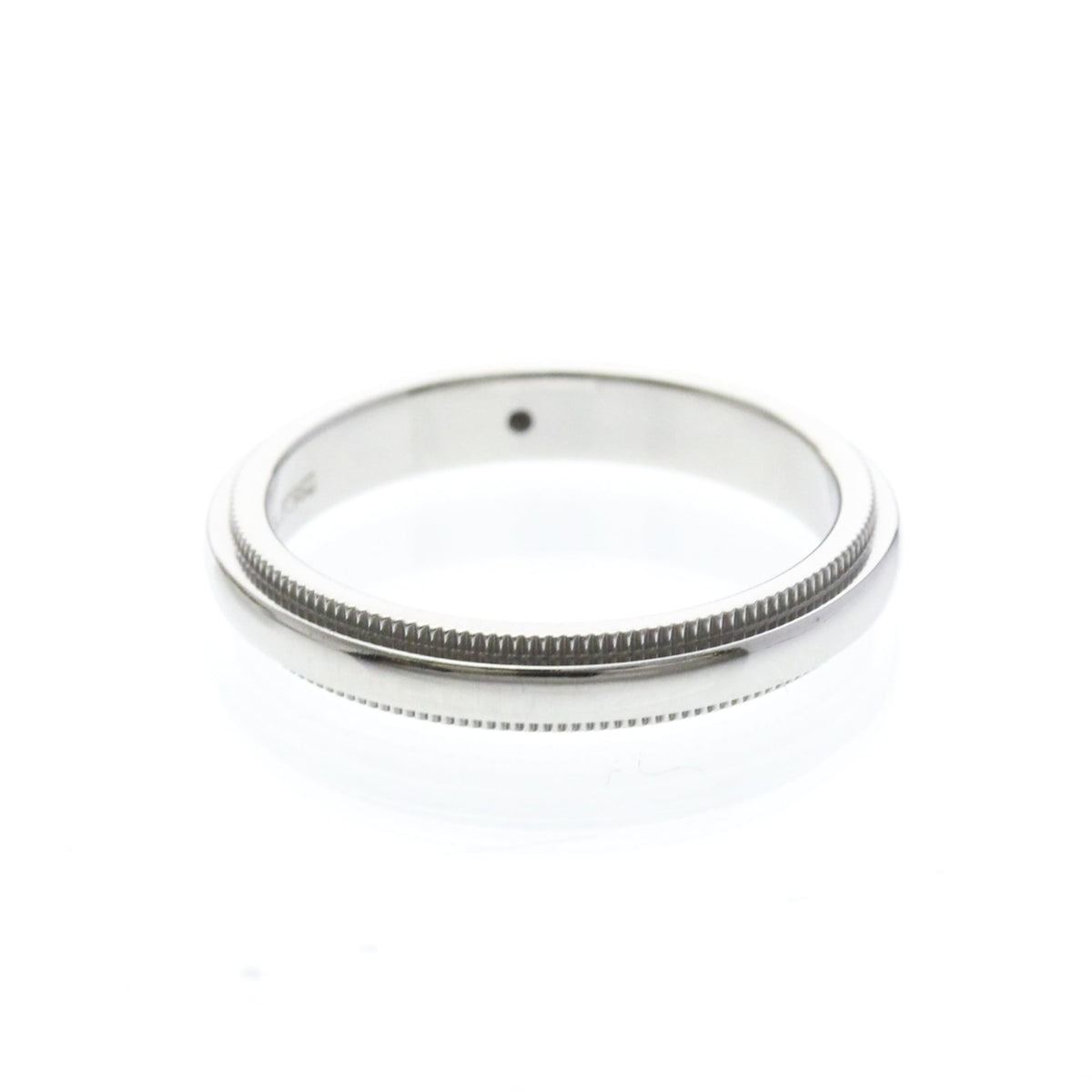 Tiffany Milgrain · Platinum · Diamond