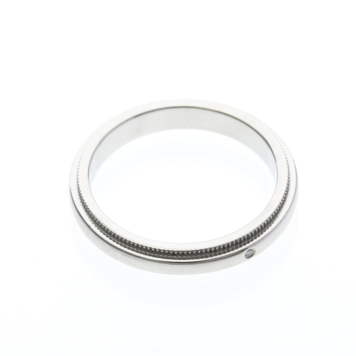 Tiffany Milgrain · Platinum · Diamond
