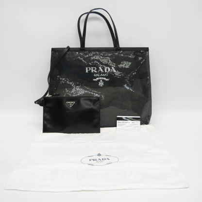 Prada Rete Paillettes · Sequin Mesh Tote