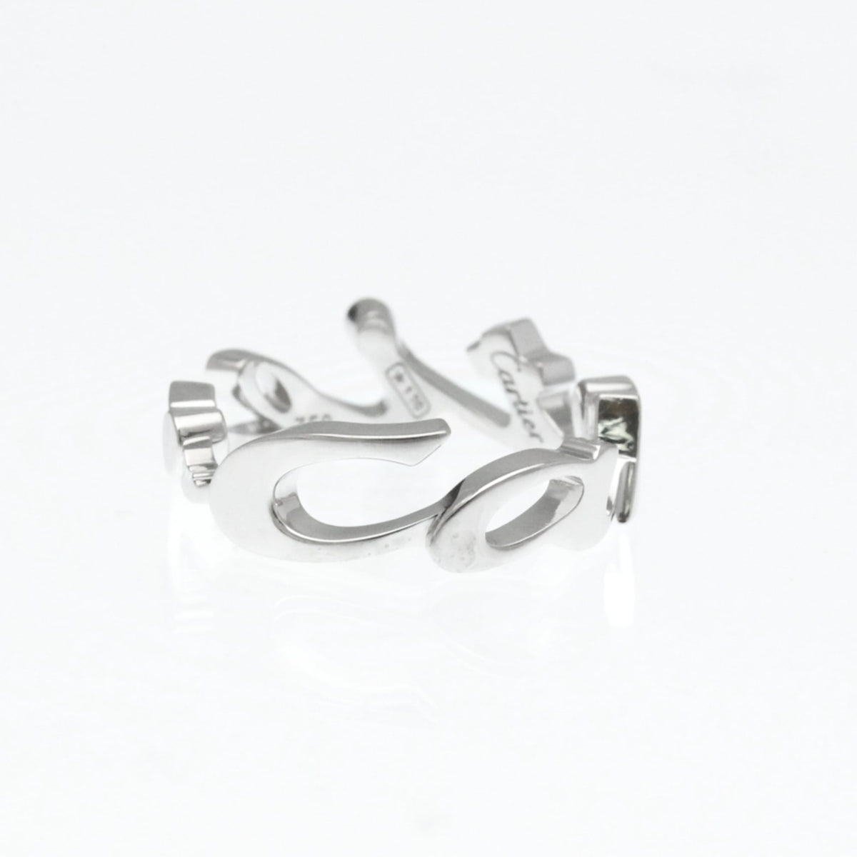 Cartier Signature Ring · 18K White Gold