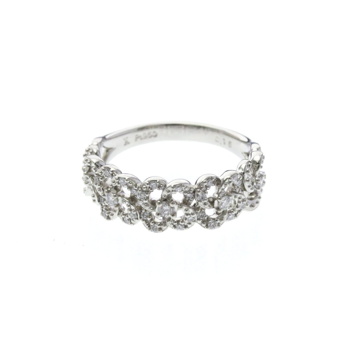 Vendome Aoyama Diamond · Platinum Band Ring