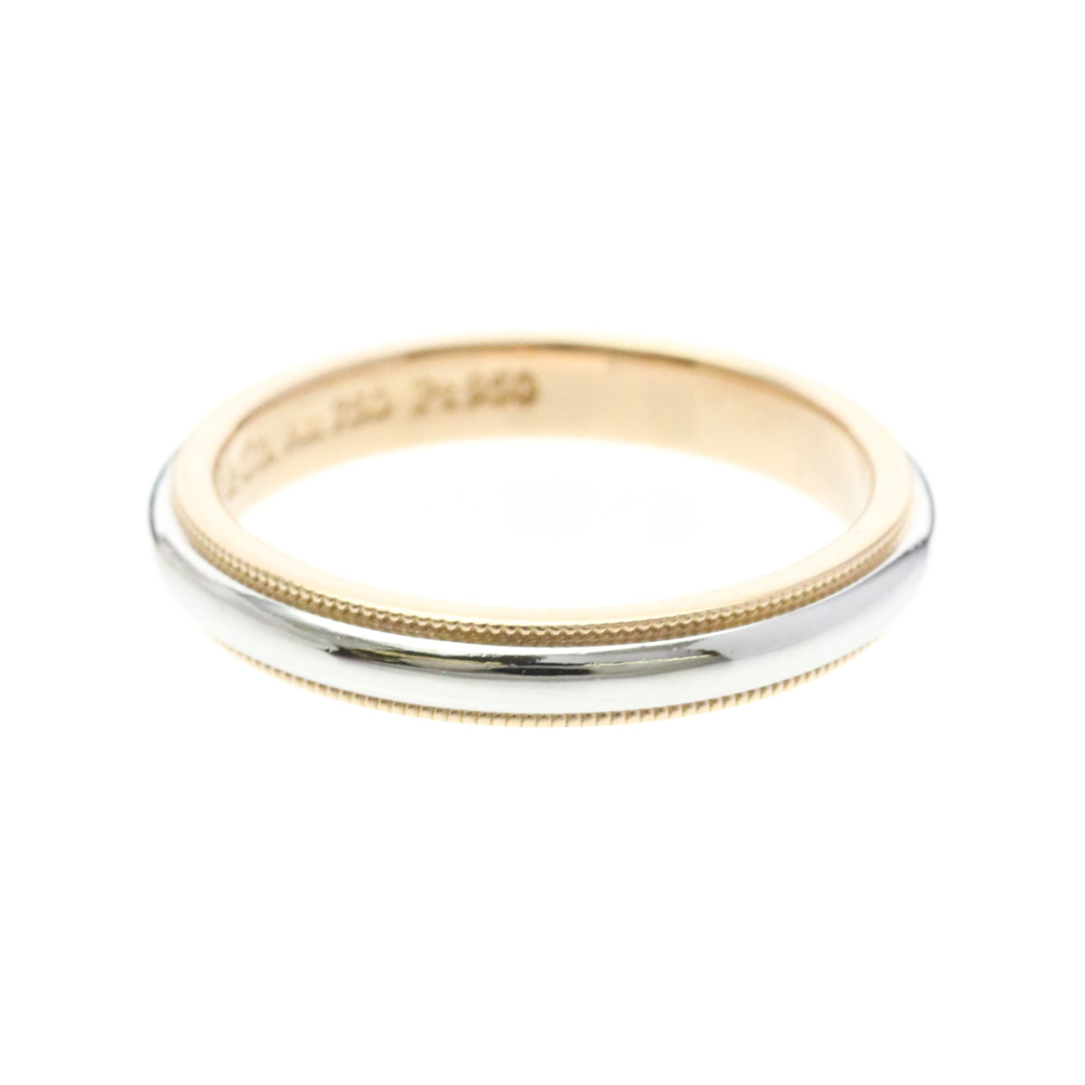 Tiffany Milgrain · Rose Gold & Platinum