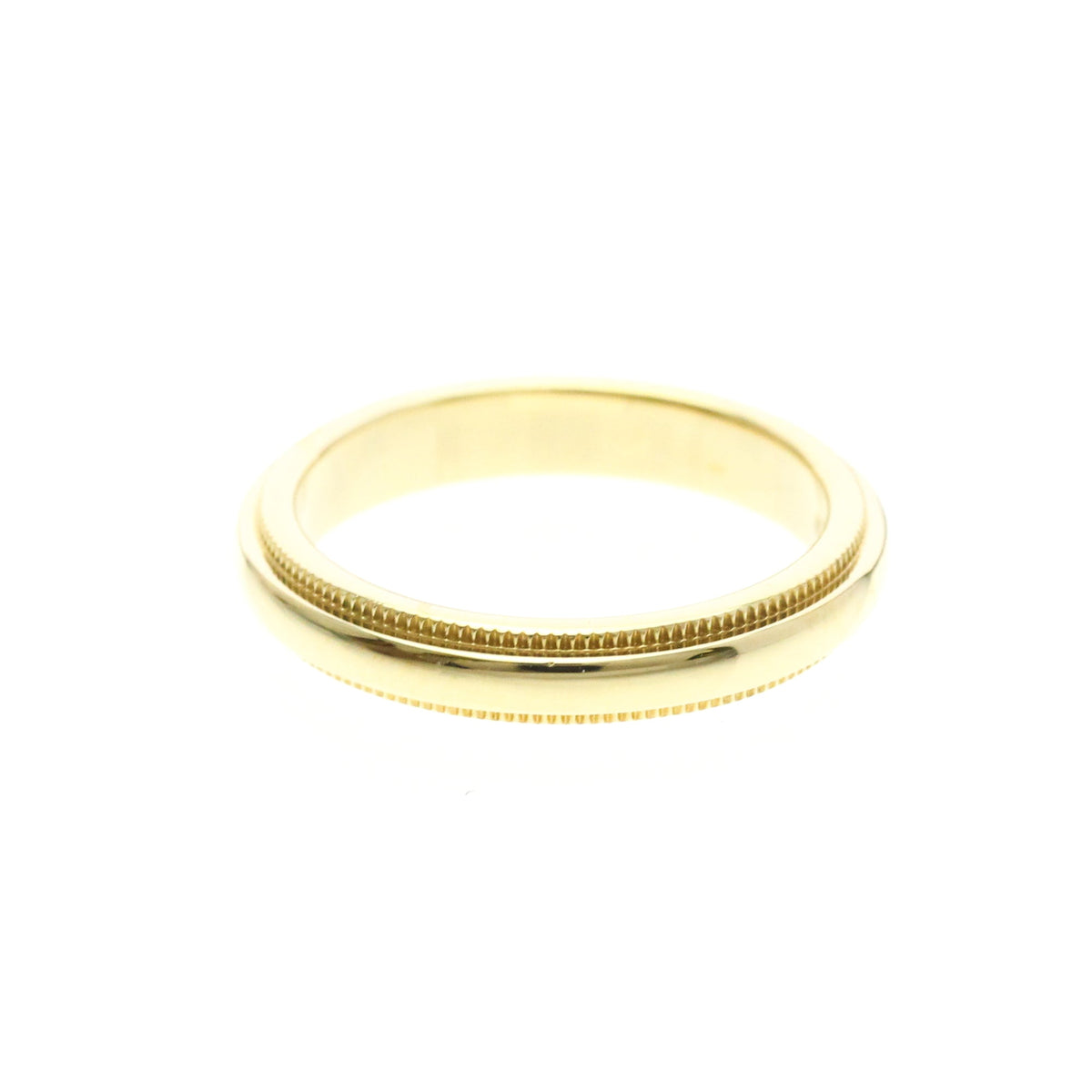 Tiffany Milgrain · 18K Yellow Gold
