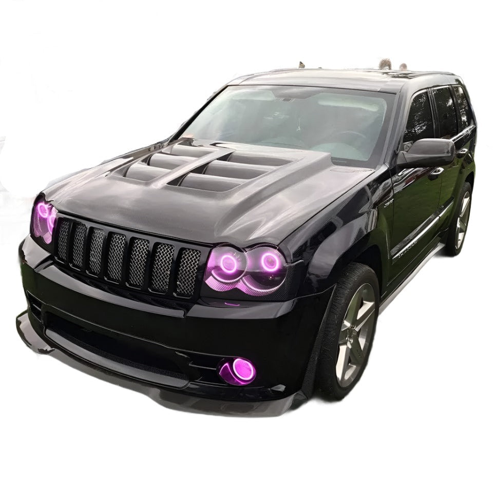 2006-2010 Jeep Grand Cherokee SRT8 Carbon Fiber Front Splitter