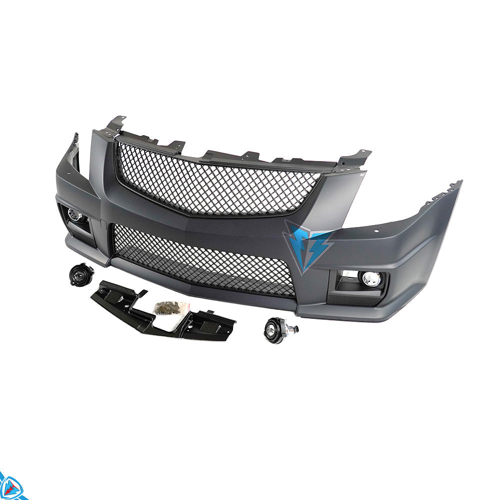 2008-2014 Cadillac CTS (MKII) CTS-V Style Polypropylene Front Bumper Conversion Kit | E3Tuning — photo 1 of 9